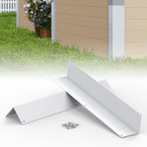 BJADE'S aluminum siding corner guard wall-mounted protects exterior corners from damage