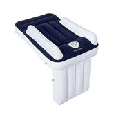 BLEU WHISK inflatable toddler travel bed for planes offers portable comfort.