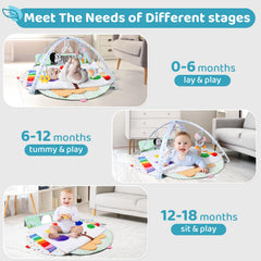 BLF FUN Cloth book adds textured engagement for early cognitive play.