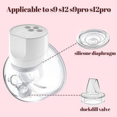 Bliblo four-piece wearable pump parts set ready for quick replacements.