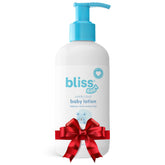 Bliss Baby Lotion 8oz bottle front for gentle family hydration