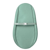 Blissful Diary changing pad cover closeup shows ultra-soft, washable surface for comfort.