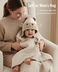 Blissful Diary muslin fabric stays soft and absorbent after washes.