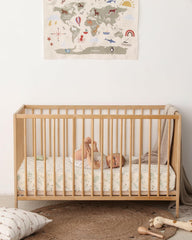 Blissful Diary muslin fabric stays soft and durable through many washes.