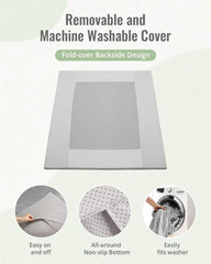 Blissful Diary non-slip backing keeps play area steady.