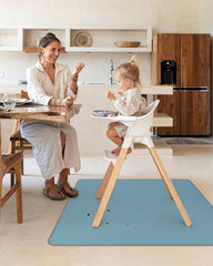 Blissful Diary Splat Mat 50-4 Inch Square covers a wide floor area.