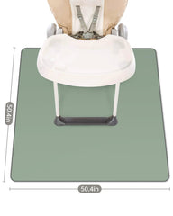 Blissful Diary Splat Mat sage green color adds calm to spaces.
