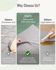 Blissful Diary ultra-soft fabric delivers skin-friendly comfort during tummy time.