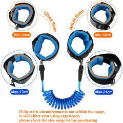 Blisstime anti-lost wrist link extended cord demonstrating reach for safe park strolls