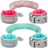 Blisstime toddler leash pink 4.92ft offers a safe tether in crowded parks.