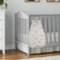 BLOOMSTAR sleep sack-muslin-0-5tog-grey: summer-friendly warmth in a lightweight design
