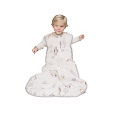 BLOOMSTAR two-way-zip-sleep-sack-safety-flap: easy night diaper changes with skin protection