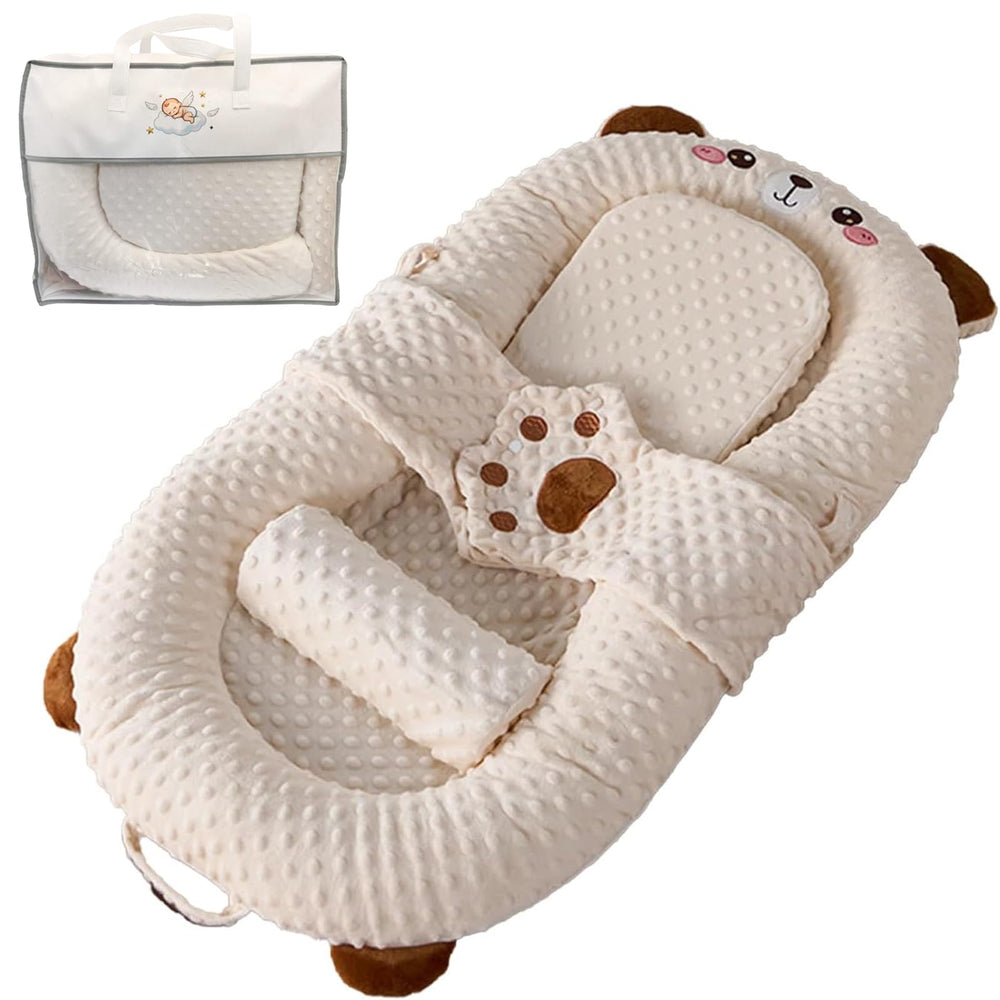 BLQCSLH portable baby lounger shown for easy travel and comfort