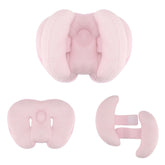 Blublu Park banana shape pillow close-up, provides gentle head support during rides