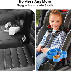 BlueOrigin snack tray for stroller use keeps snacks organized during rides.