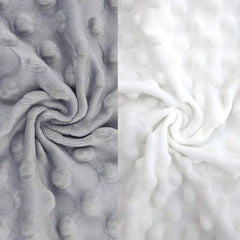 BlueSnail bassinet sheet closeup of stretchy knit highlights ultra-soft texture for sensitive skin.
