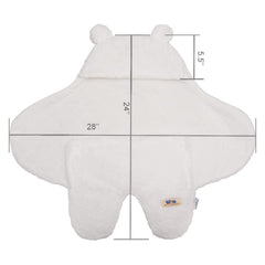BlueSnail newborn sherpa-lining soft-touch interior enhances gentle skin comfort.