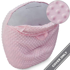 BlueSnail cover zipper-side demonstrates concealed zipper for safe on/off