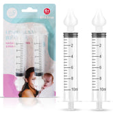 Bluet B baby nasal syringe 2-pack hero image for gentle infant nasal care.