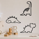 Blulu dinosaur wall decor brachiosaurus wall accent for nursery decor