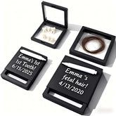 Bneajix baby memory box teeth display keeps treasured teeth securely on view