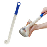 BNYD 16 inch flexible foam bottle brush wand for deep decanters and wide-mouth bottles