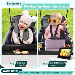 Boffinby tray waterproof surface makes spills easy to wipe