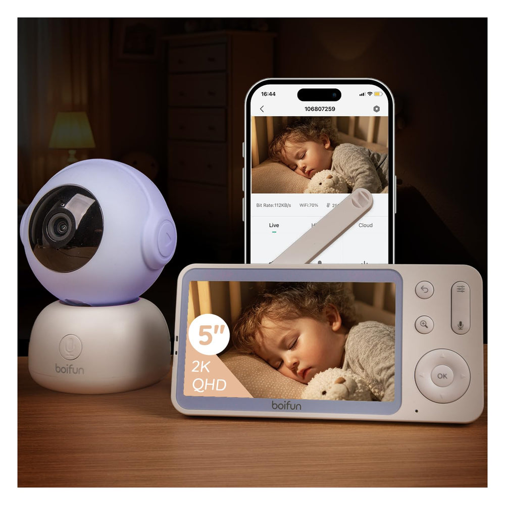 Boifun 2K HD camera angle for full-room coverage and precise tracking