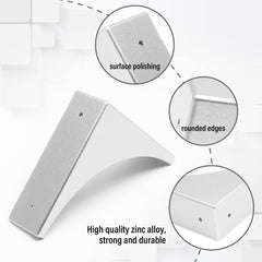 BokWin silver corner protector polished closeup showing curved edge