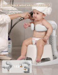 Bonbay Baby Shower Standing Support shower head holder ready for rinsing