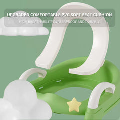 Bonbay adjustable-height toddler seat adapts to most toilets for growing kids.