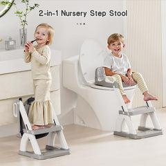 Bonbay potty seat anti-slip pads keep the seat steady on any toilet.