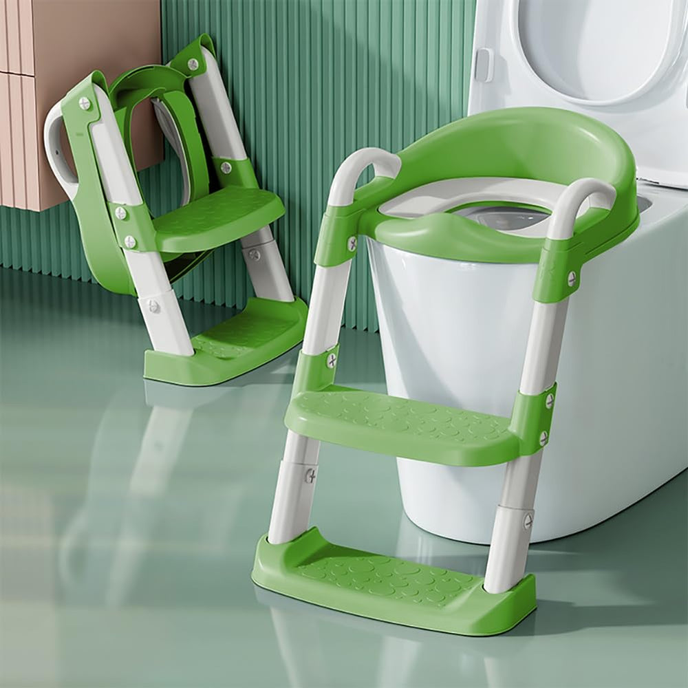 Bonbay potty seat with stable triangular design for secure training sessions.