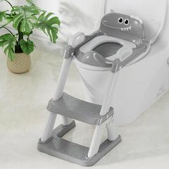 Bonbay potty seat with triangular stability provides secure support during potty training.