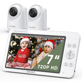 bonoch megaview dual-camera split-screen view for twins with clear side-by-side footage