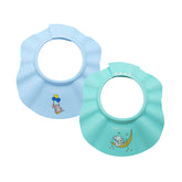 BONPEIPEI baby shower shampoo cap front view shows adjustable fit for bath time