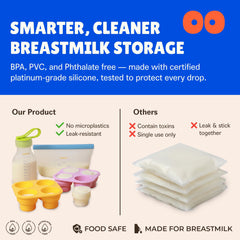 BOOBCUBE leak-proof-bags guard every drop during storage and transport.