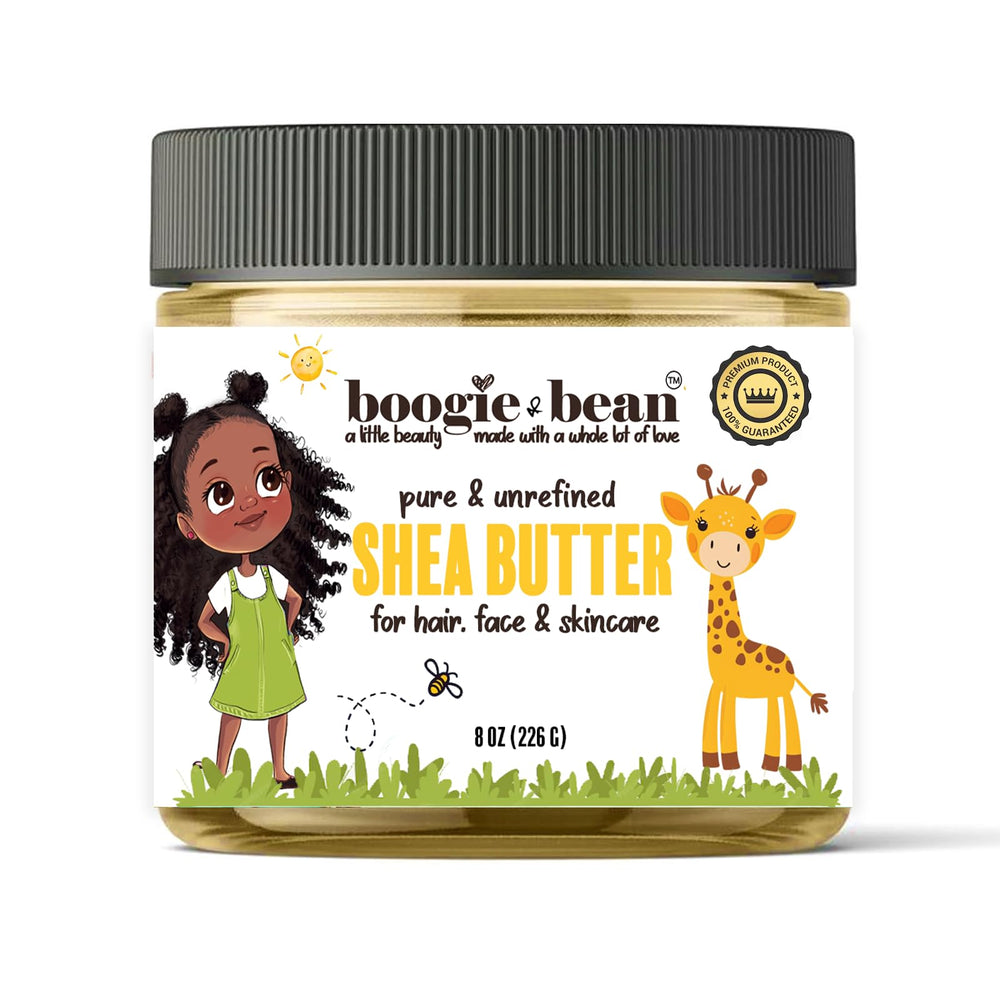 Boogie and Bean Shea Butter baby skin application for gentle moisture