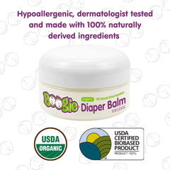 Boogie Diaper Balm zinc-free and petroleum-free for sensitive skin