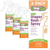 Boogie Diaper Rash Cream Spray bottle close-up showing convenient spray format for quick application.