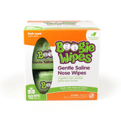 Boogie Wipes soft-skin moisture for delicate facial skin during cleanup.