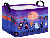 BOOHIT Halloween candy basket Line-Up Spooky, ideal for trick-or-treat storage and gifting.