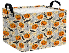 BOOHIT large Halloween basket with candy-ready design for trick-or-treat containers.