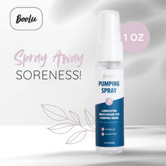 BooLu skin lubricant for pumping close-up emphasizes skin protection during flange use.