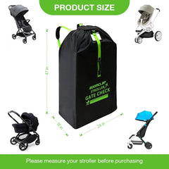 BOOMCLAP universal-fit-stroller-bag highlights compatibility with single, double, and jogging strollers