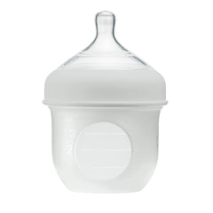 Boon Nursh bottle shell gray for travel-friendly feeds and quick setup.