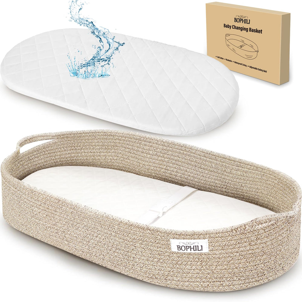 BOPHILI baby changing basket folded design for compact storage