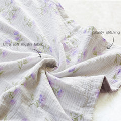 BOPRIO baby blanket in nursery with soft decor