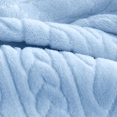 BORITAR 3D fleece baby blanket enhances nursery decor with plush comfort