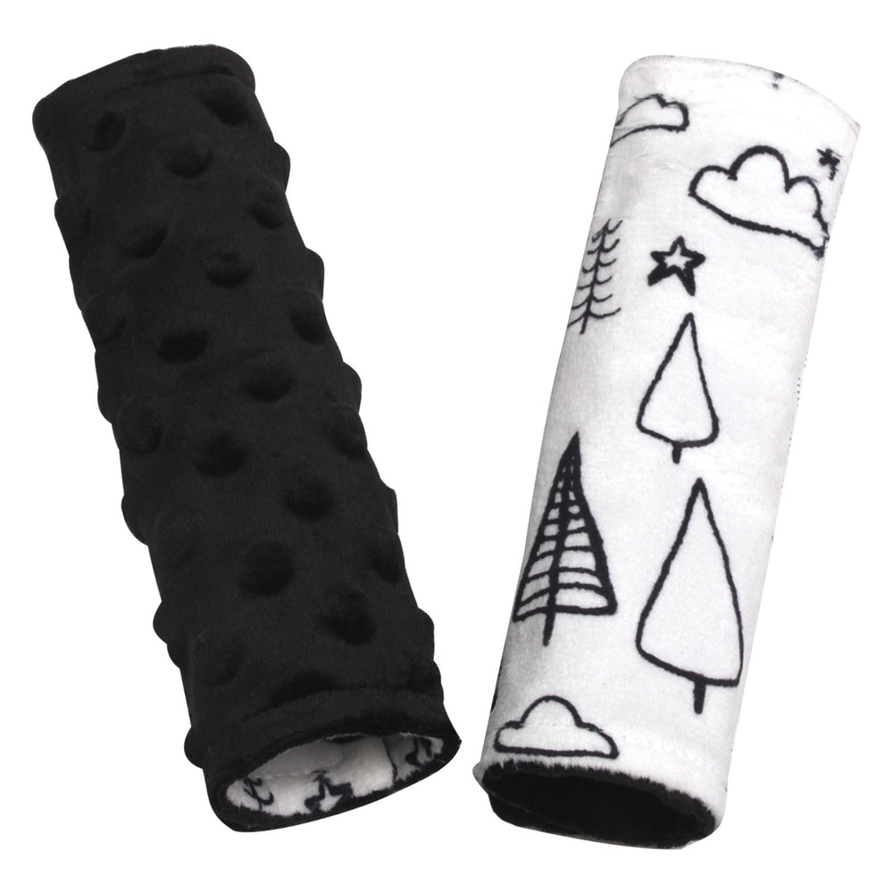 Boryokun car seat strap covers velvet-side for gentle comfort